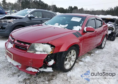 2012 Dodge Avenger R/T z USA, uszkodzony, nr VIN 1C3CDZBG0CN151352